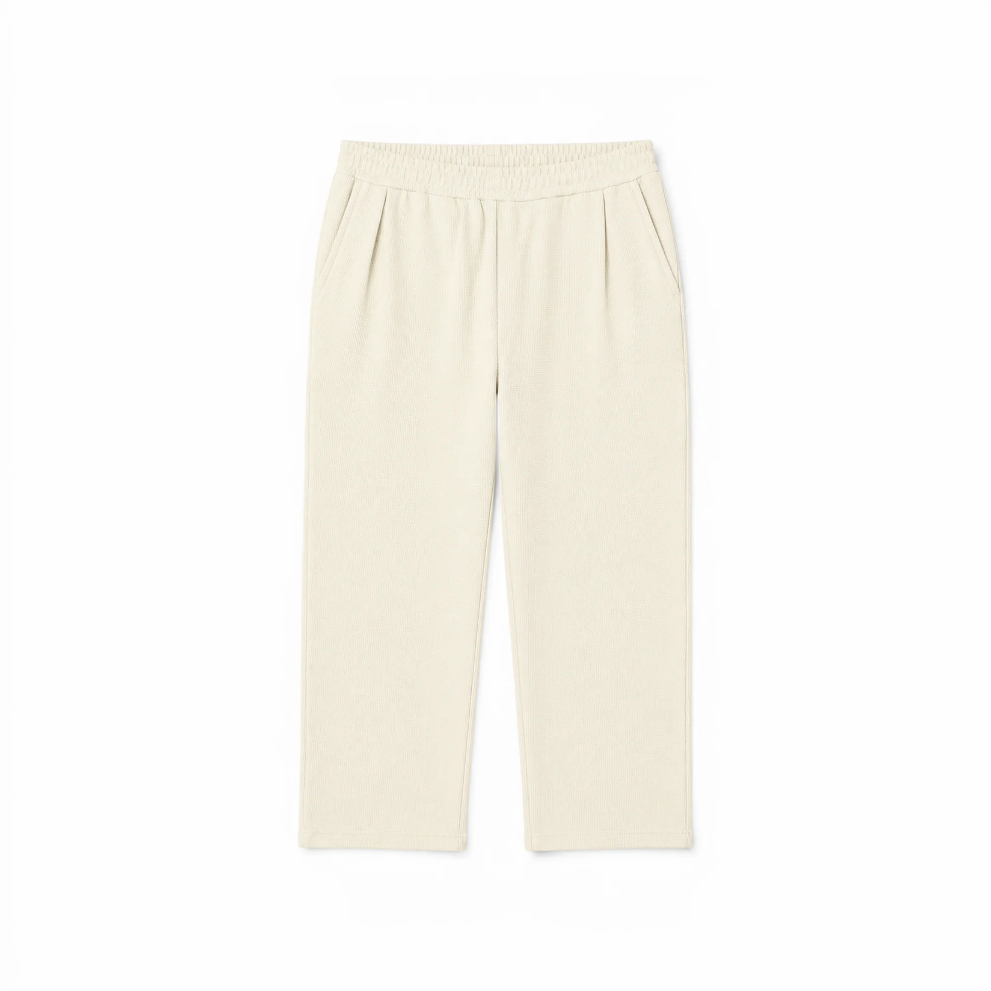 Waffle Knit Relaxed Pants - Image 4