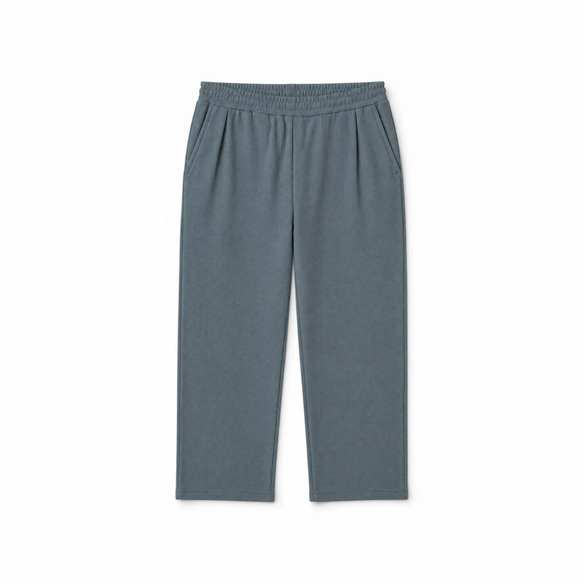 Waffle Knit Relaxed Pants - Image 5